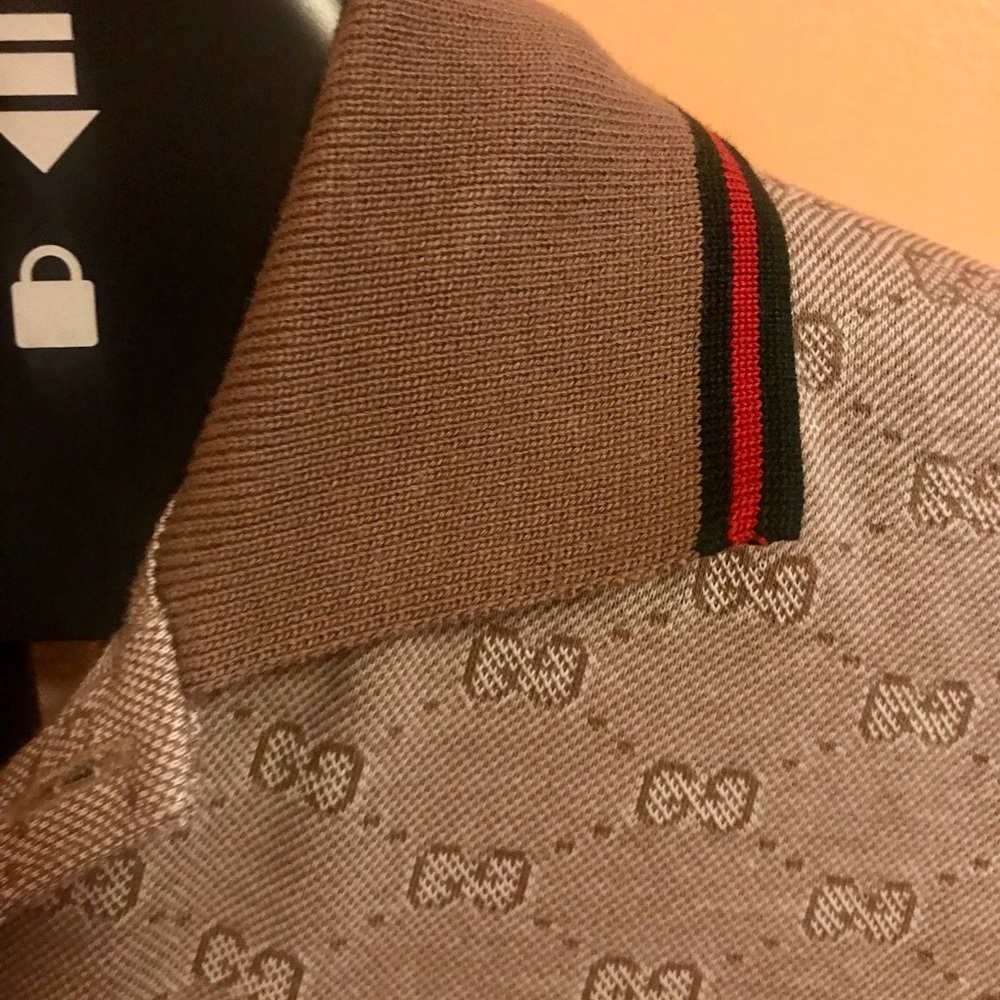 Boys Gucci Cotton Polo